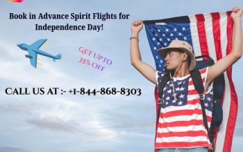 +1-844-868-8303 Book in Advance Spirit Flights for Independe