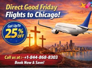 +1-844-868-8303 Direct Good Friday United Airlines flights.