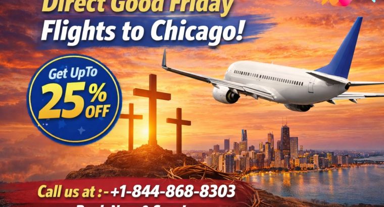 +1-844-868-8303 Direct Good Friday United Airlines flights.