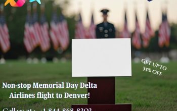 +1-844-868-8303 Non-stop Memorial Day Delta Airlines flight