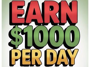 FREE TRAINING: How To Earn $500 – $1000 PER DAY!