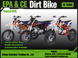New Dirt Bike Morocross with EPA and CE certifications