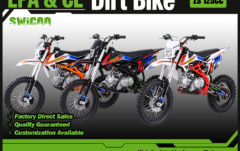 New Dirt Bike Morocross with EPA and CE certifications