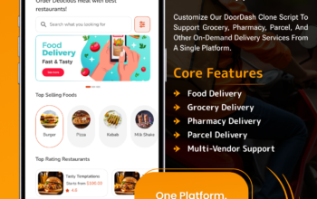 White-Label DoorDash Clone Script for Food Delivery startups