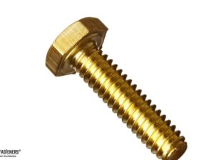 Brass Hex Bolt Exporter from India | DIC Fasteners